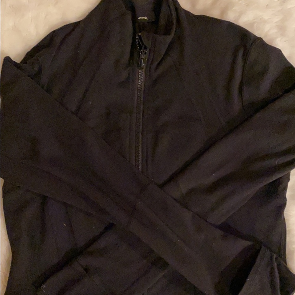 Lulu Define Jacket Black Size 12